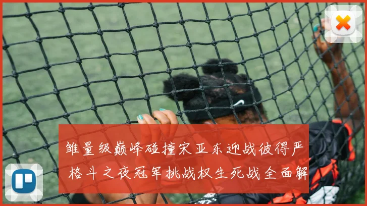 雏量级巅峰碰撞宋亚东迎战彼得严 格斗之夜冠军挑战权生死战全面解读